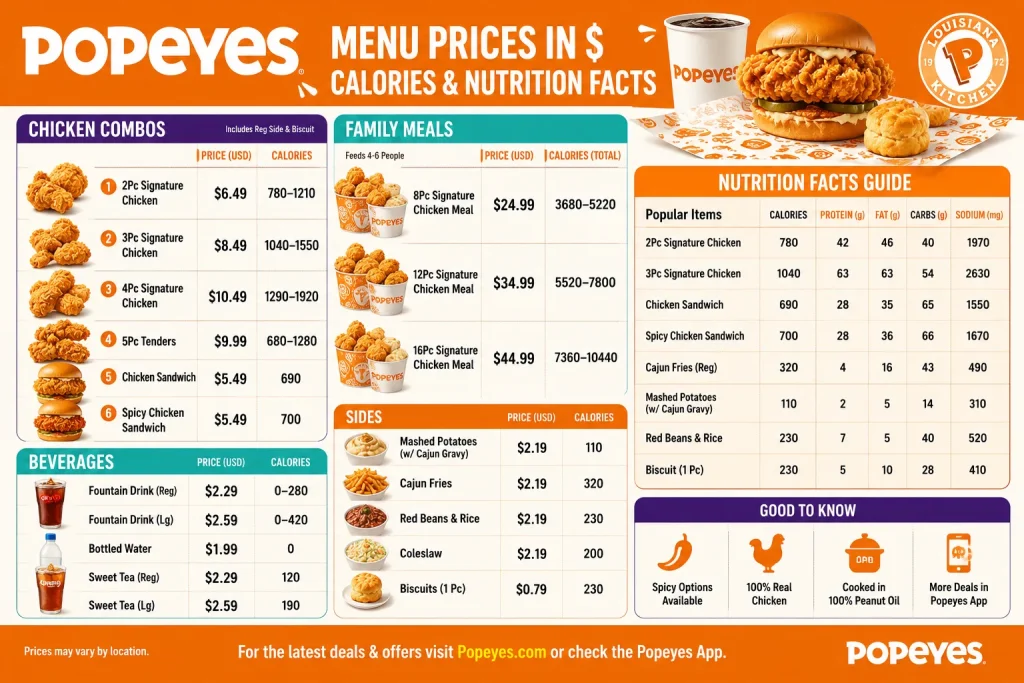 popeyes deals
